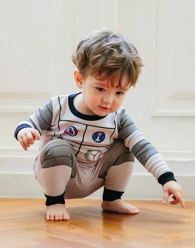 Miniatura 5 de VAENAIT BABY Toddler Kids Boys Girls 100% Cotton Jaws Truck Dino Snug fit Sleepwear Pajama Pjs Set