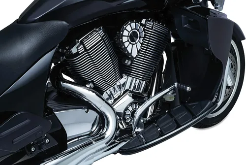 Miniatura 5 de Kuryakyn 8856 Estriberas para moto: ISO Long Shift/Brake Peg para Indian, Victory Motorcycles, cromado, 1 unidad
