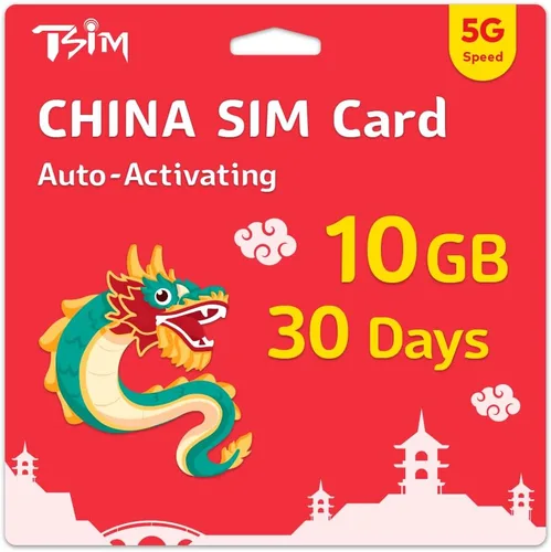 Miniatura 7 de China SIM Card 15 Days Unlimited Data Sim Hong Kong & Macau Coverage High-Speed 5G/4G Data Hotspot Supported Refillable Plan