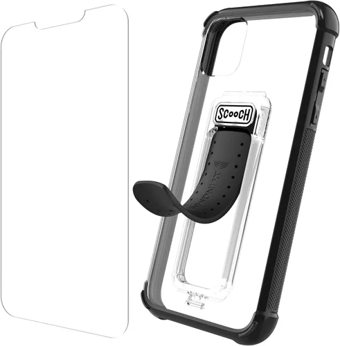 Miniatura 98 de Scooch® para iPhone 15 Pro Max Funda con Soporte, Funda Kickstand Wingman 5-en-1, Protección contra Caídas de Grado Militar, Kickstand Desplegable
