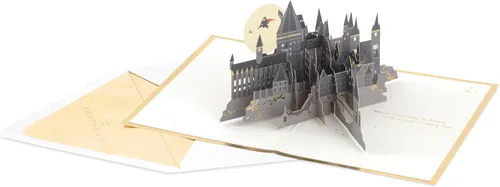Miniatura 2 de Hallmark Tarjeta desplegable para el día del padre de Harry Potter (Hogwarts, magia y aventura) para papá, marido, hijo, fanático de Harry Potter