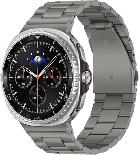 Miniatura 26 de Anlinser - Correas sin huecos compatibles con Samsung Galaxy Watch 7/6/5/4/FE Band 44mm 40mm/Watch 6 Classic Band 47mm 43mm/Watch 5 Pro 45mm/Watch 4