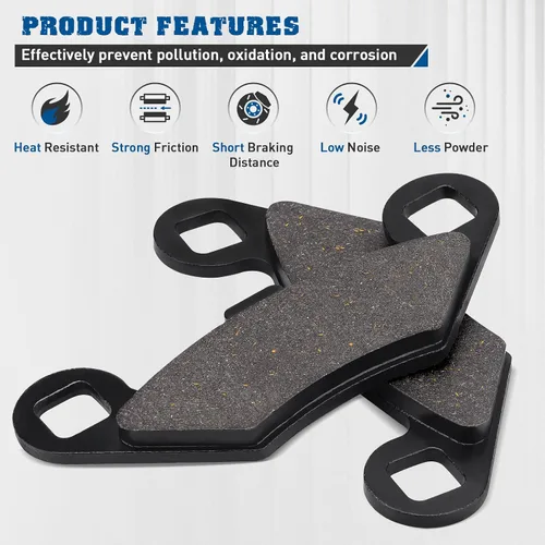 Miniatura 5 de Pastillas de freno delanteras y traseras para Polaris RZR 800 2008-2014 RZR S 800 RZR 800S 2009-2014 RZR 570 2012-2015
