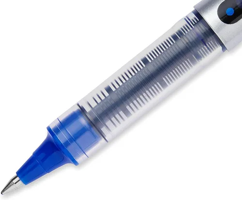 Miniatura 4 de uniball Vision - Bolígrafos de punta fina de 0.028 in, color azul, 12 unidades y bolígrafos de gel uniball, 207 signo gel con punta media de 0.028