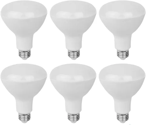 Miniatura 10 de Bombilla LED BR30, 1350 lm, 15 W (equivalente a 100 W), luz diurna de 5000 K, regulable, AC120 V, base E26, 1 paquete, listado UL y aprobado por