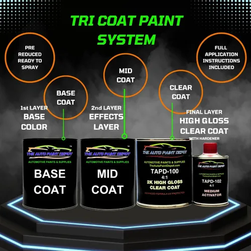 Miniatura 2 de Auto Paint Depot Pintura de retoque para Mazda CX-3, CX-5, CX-9, Mazda3, Mazda3 Sport, Mazda6, Miata, MX-5-Soul Red Tricoat 41V