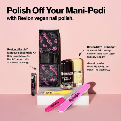 Miniatura 9 de Revlon Modeladores de uñas Barbie Expert, moldean rápidamente y suavizan las uñas normales a duras