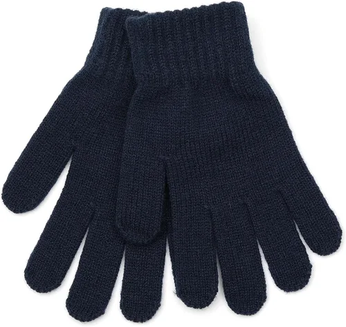 Miniatura 4 de Tommy Hilfiger Conjunto de gorro y guante reversible con logotipo para niños