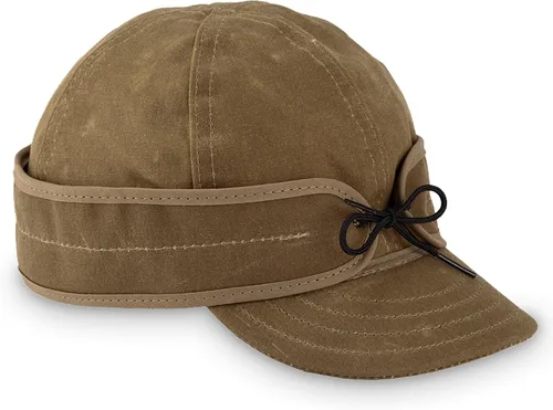 Miniatura 10 de Stormy Kromer Gorra de algodón encerado aislada, sombrero de otoño ligero con orejeras, resistente al agua, sombrero de 3 estaciones