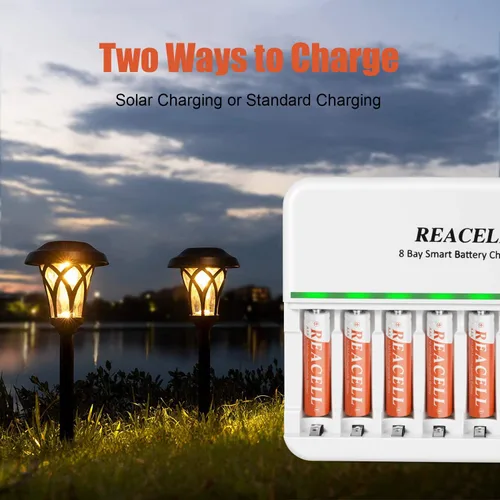 Miniatura 3 de Pilas AAA recargables de 24 unidades, 700 mAh 1.2 V NiMH de alta capacidad triple A, para luces solares, mandos a distancia, juguetes, linternas