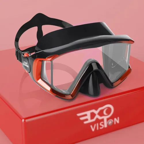 Máscara de buceo Pano 3 para adultos, máscara de esnórquel de vidrio templado, máscara de natación antivaho sin fugas, gafas de natación con