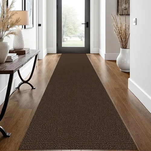Miniatura 24 de EARTHALL Alfombra pequeña de 2 x 3 pies, lavable para entrada, antideslizante, trenzada, alfombra para puerta interior y exterior, alfombra tejida