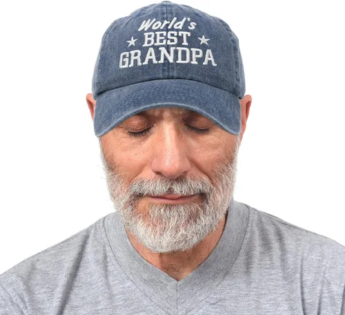 Miniatura 5 de DALIX Worlds - Gorra de algodón lavado con diseño vintage