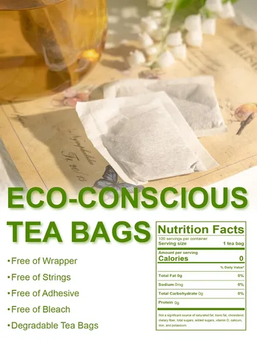 Miniatura 2 de TeeLux Bolsas de té verde menta, té verde con menta, menta verde y citronela, con cafeína, 100% real y natural, 100