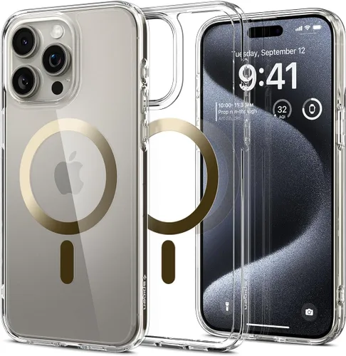 Miniatura 210 de Spigen Funda para iPhone 13 Mini, ultra híbrida MagFit [antiamarilleo] [compatible con Magsafe] - Transparente