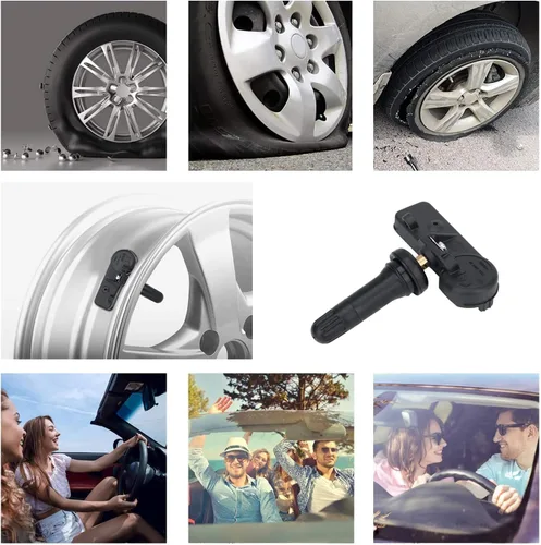 Miniatura 7 de 56029398AB Sensor de Sistema de Monitoreo de Presión de Llantas (TPMS) de 433MHz Compatible con Jeep Grand Cherokee Wrangler Dodge Charger
