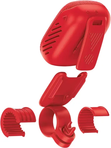Miniatura 3 de JBL Wind 3S - Altavoz Bluetooth para manillar delgado (rojo)