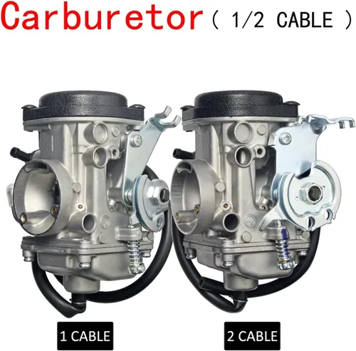 Miniatura 2 de JEMETA Carburador 1/2 Cable CARB apto para Yamaha YBR125 yb125 yjm125 YZF xtz125 tw200 2001-2017 piezas de automóvil de motocicleta