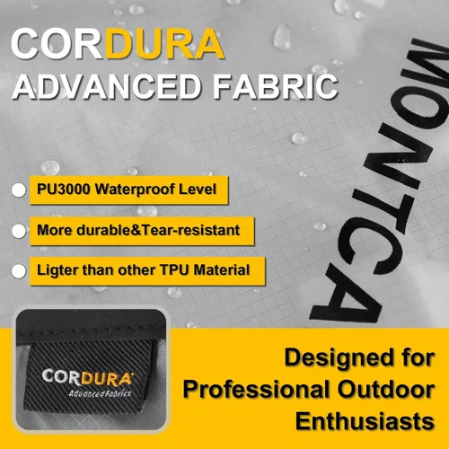 Miniatura 3 de CORDURA - Bolsa seca impermeable de nailon para campamento, senderismo y pesca, saco impermeable duradero y ligero para mantener el equipo seco