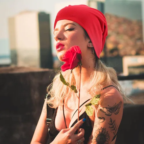 Miniatura 2 de Gorro holgado para mujeres y hombres, estilo casual, estilo hip-hop, elásticos, de algodón, para dormir