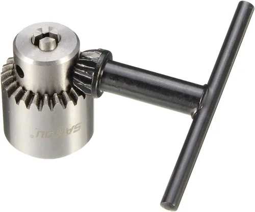 Miniatura 5 de Yakamoz – Taladro manual portable, de 0.3 mm - 4 mm, de aluminio, mini taladro manual, eléctrico, PCB, con fuente de poder de 5 A y 10 micro brocas