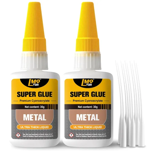 Miniatura 14 de Superpegamento líquido para madera, adhesivo de cianoacrilato instantáneo transparente para manualidades de madera, reparación de carpintería