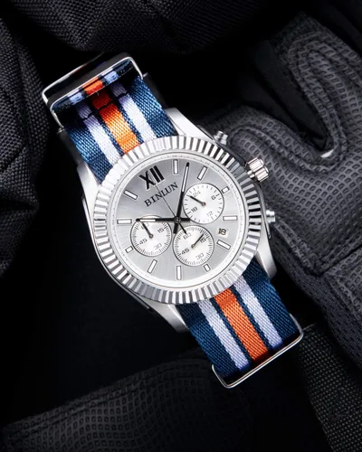 Miniatura 5 de Correas de reloj de repuesto de nailon balístico de alta calidad de NATO G10, con hebilla de acero inoxidable, para hombres y mujeres, 0.709