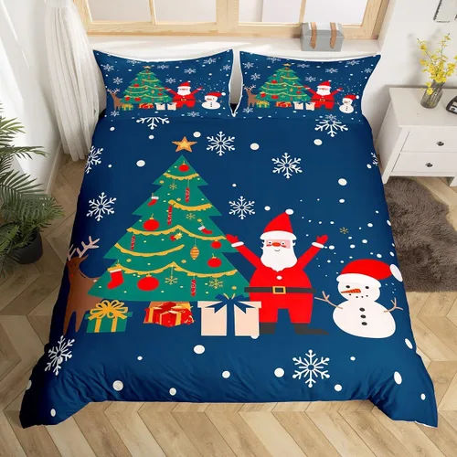 Miniatura 30 de Erosebridal Divertida funda de edredón de Halloween para niños, juego de ropa de cama de calabaza fantasma, decoración de Halloween para niños