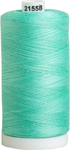 Miniatura 24 de Connecting Threads Hilo de coser 100% algodón, carrete de 1200 yardas (azul almirante)