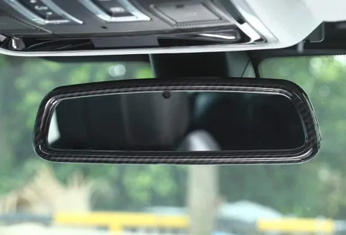 Miniatura 3 de YIWANG Marco de espejo retrovisor interior de coche para Range Rover Sport 2009-2017 Discovery Sport 15-17 Discovery 4 09-16 Evoque Vogue 2011-17