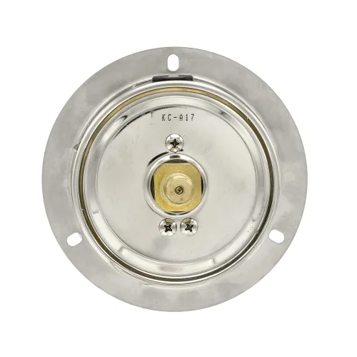 Miniatura 3 de PIC Gauges 204L-404F Manómetro de presión relleno de glicerina con brida frontal con carcasa SS/bisel, internos de latón, lente de PC, esfera de 4