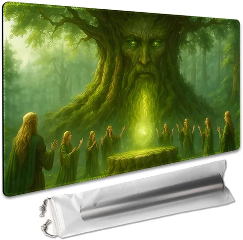 Miniatura 40 de Tapete de Juego de Mesa Premium de 24x14 pulgadas TCG Compatible con OCG CCG RPG MTG Tapetes de Juego, Alfombrilla de Ratón Tapete de Escritorio