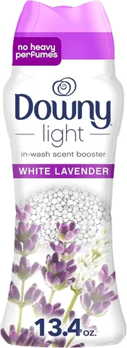 Miniatura 14 de Downy Light - Cuentas potenciadoras de aroma de lavandería para lavadora, aroma de lavanda blanca, 13.4 onzas, sin perfumes fuertes