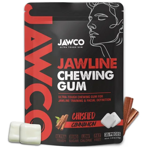 Miniatura 35 de JAWCKO Chicle Ultra-Resistente para Mandíbula Obtén una Mandíbula Más Fuerte y Cuadrada Chicle Duro de Entrenamiento para Mandíbula Fuerza 15X