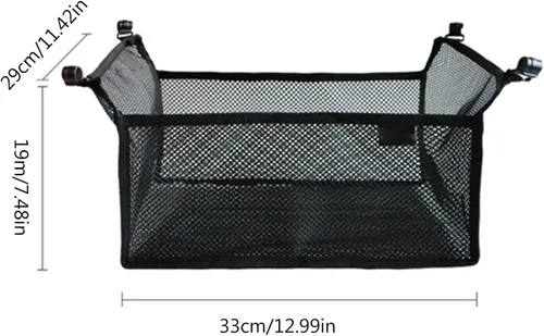 Miniatura 3 de Bolsa de malla colgante Organizador de equipo de camping al aire libre Bolsa de almacenamiento de mesa plegable Bolsa de almacenamiento de picnic