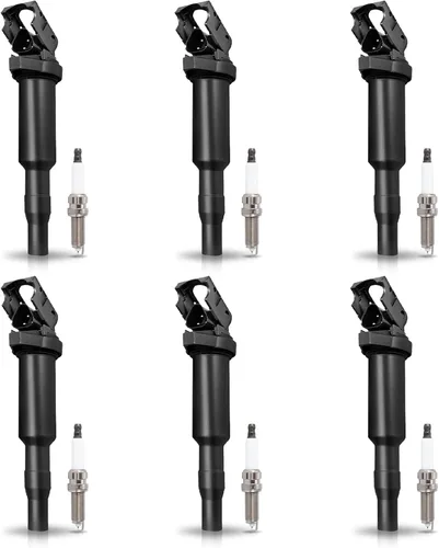 Miniatura 10 de ENA Bobina de encendido compatible con BMW 325i 328i 335i 535i 550i 750i X3 X5 X6 E60 M5 525xi N54 2.5L 3.0L 4.4L 4.8L Reemplazo para C1638 UF-592