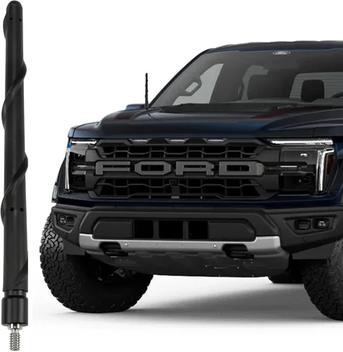 Miniatura 12 de KSaAuto Antena corta de 7 pulgadas compatible con Ford F-150 2009-2026, Ford F250 F350 2017-2026, accesorios de repuesto para camionetas F150 F-250