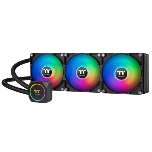 Miniatura 12 de Thermaltake TH420 ARGB Sync All-in-One Liquid Cooler Edición Nieve, AMD(AM5/AM4) Intel(LGA 1700/1200), Radiador de Alta Eficiencia de 420mm, Blanco