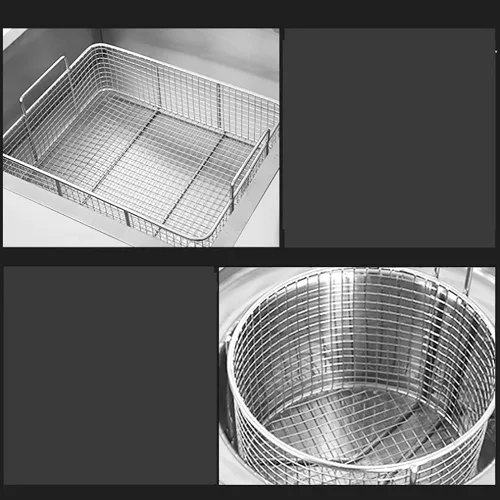 Miniatura 8 de Mesa de empanado para preparación de alimentos fritos, estación de panadero, pollo y pescado y verduras, mesa de trabajo y preparación de cocina