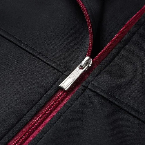 Miniatura 4 de Conjunto deportivo casual de manga larga para hombre, sudadera con cremallera completa, chaqueta y pantalones para correr, trajes de 2 piezas