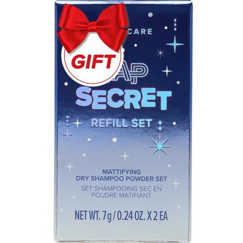 I DEW CARE Champú en seco clarificante con biotina Edición limitada - Juego de recarga secreto | Con ginseng negro, sin aerosol, formulado sin