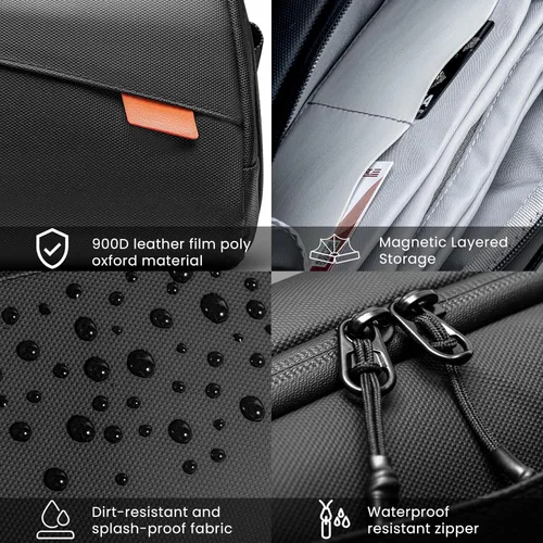Miniatura 5 de Tomat - Bolsa de transporte para Xtra Muse/Luna Ultra/Osmo Pocket 3, funda grande de viaje portátil impermeable multicapa todo en uno bolsa