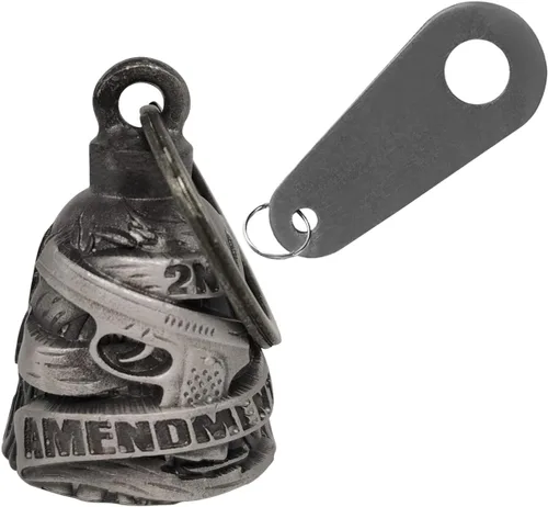 Miniatura 7 de Campana de motocicleta con colgador para motociclista, campanas de motociclista de buena suerte y accesorios de motocicleta, campana de la suerte