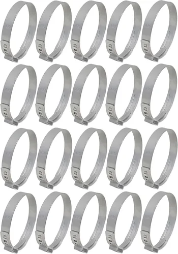 Miniatura 10 de OCS Parts Oetiker - Abrazaderas de oreja serie 167, acero inoxidable 304, tamaño de 1.673 in, paquete de 10, tamaño de la banda 0.276 x 0.024 in