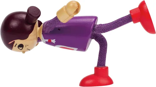 Miniatura 5 de Hape Muñeca hija de madera moderna de la familia