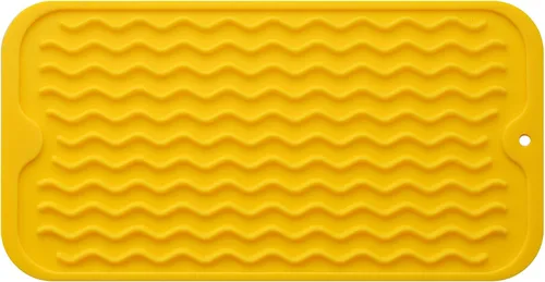 Miniatura 29 de MicoYang Alfombrilla de silicona para secado de platos para múltiples usos, fácil de limpiar, ecológica, resistente al calor, alfombrilla