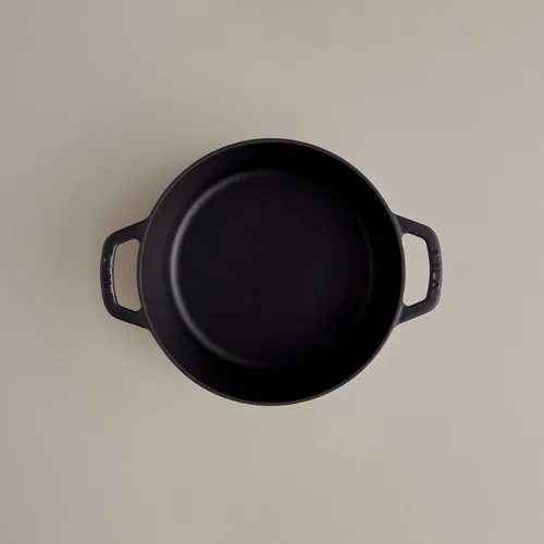 Miniatura 3 de Milo by Kana - Horno holandés de hierro fundido esmaltado de 3.5 cuartos con tapa, cacerola de primera calidad, revestimiento de esmalte por dentro