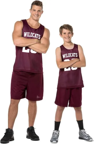 Miniatura 4 de Custom Basketball Jersey Youth Sizes Add Your Team, Name, & Number Unisex