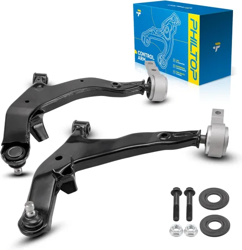 Miniatura 111 de PHILTOP Kit de suspensión delantera de 10 piezas, brazos de control inferiores con juntas de bola, eslabones de extremo de barra estabilizadora