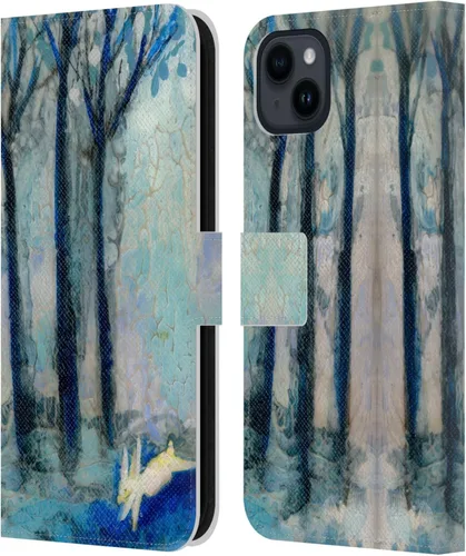 Miniatura 10 de Head Case Designs Officially Licensed Wyanne Half Light Nature 2 Leather Wallet Case Compatible with Apple iPhone 15 Plus